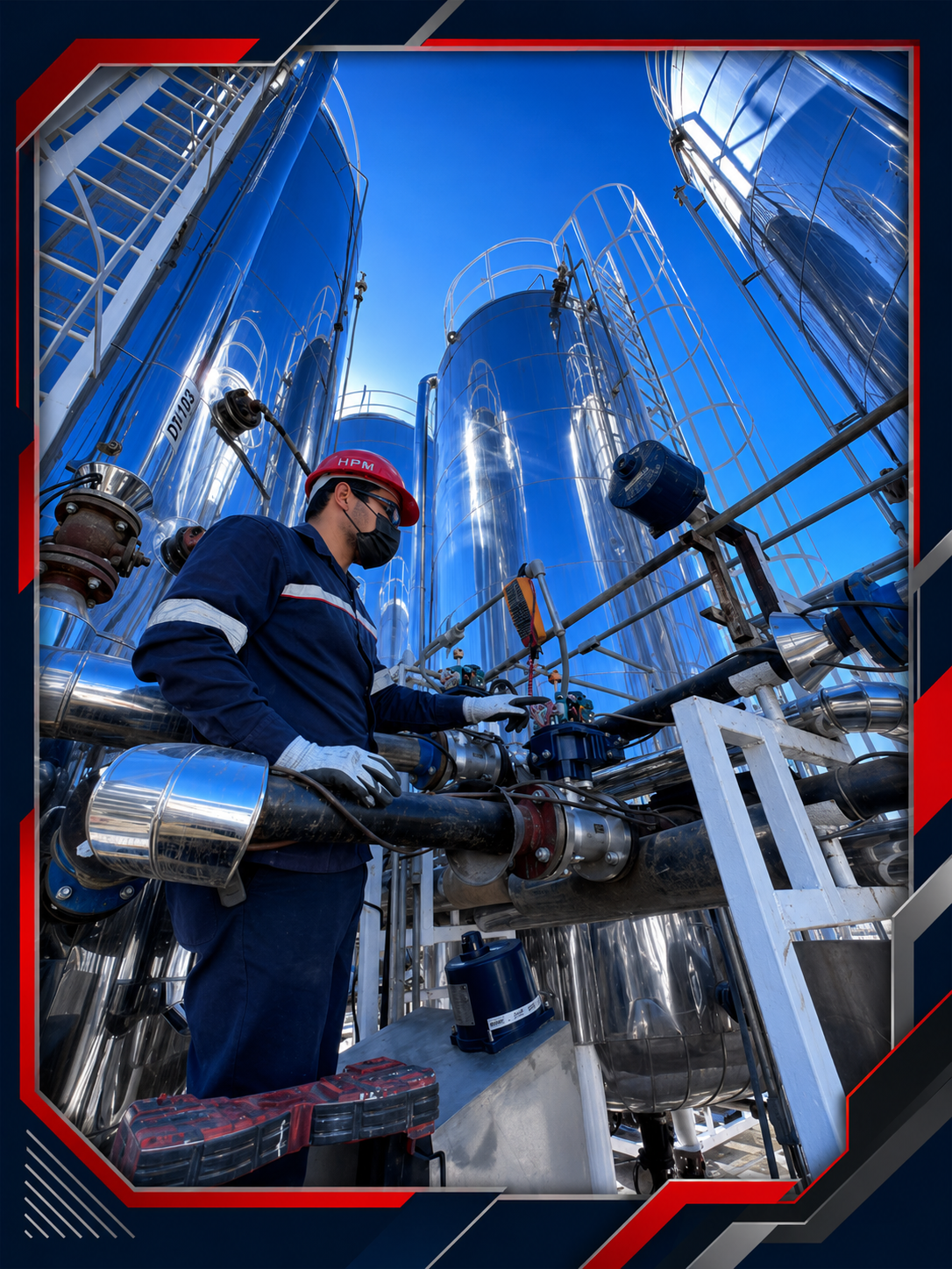 Trabajo industrial realizado por HPM México
