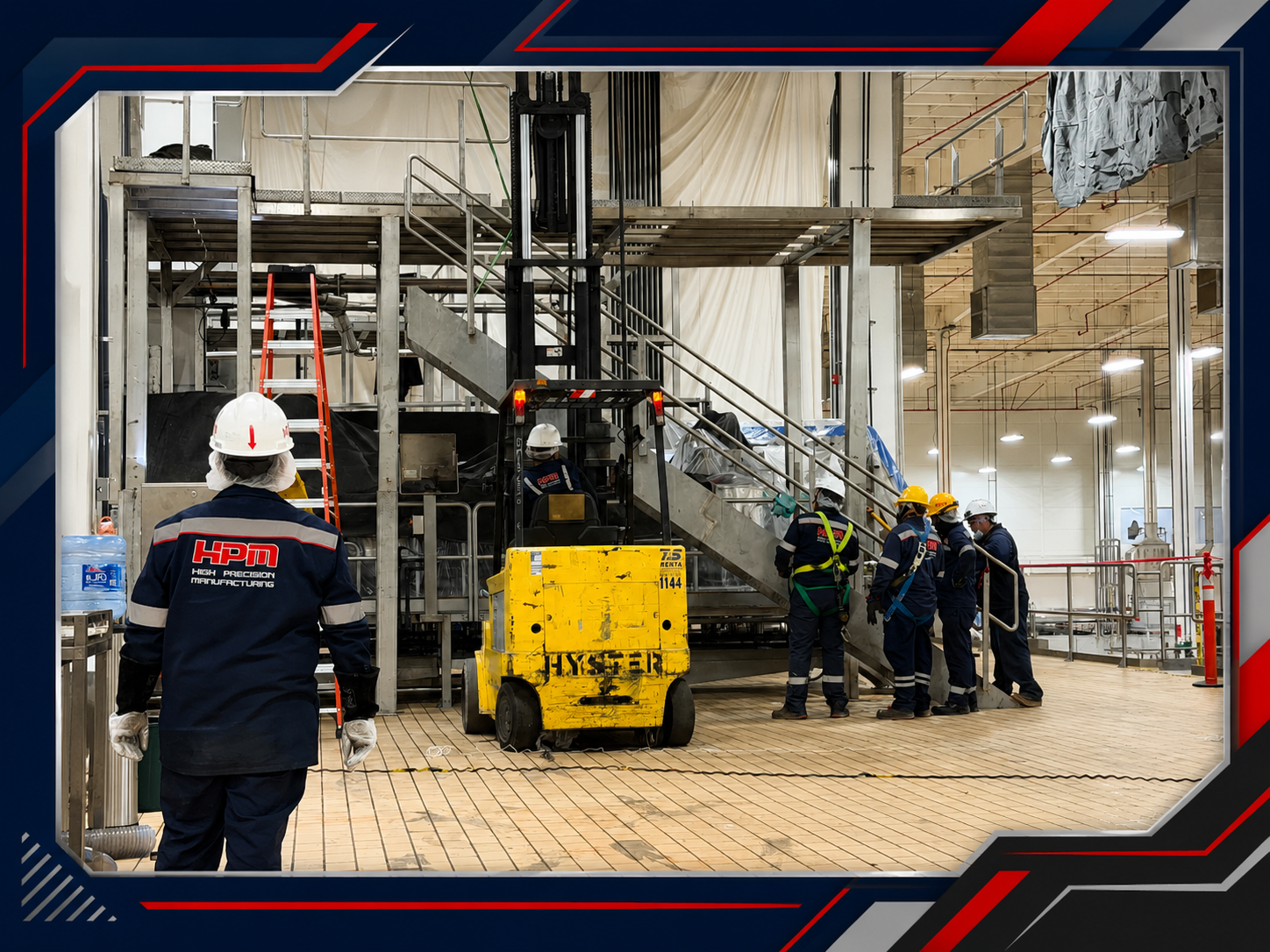 Trabajo industrial realizado por HPM México
